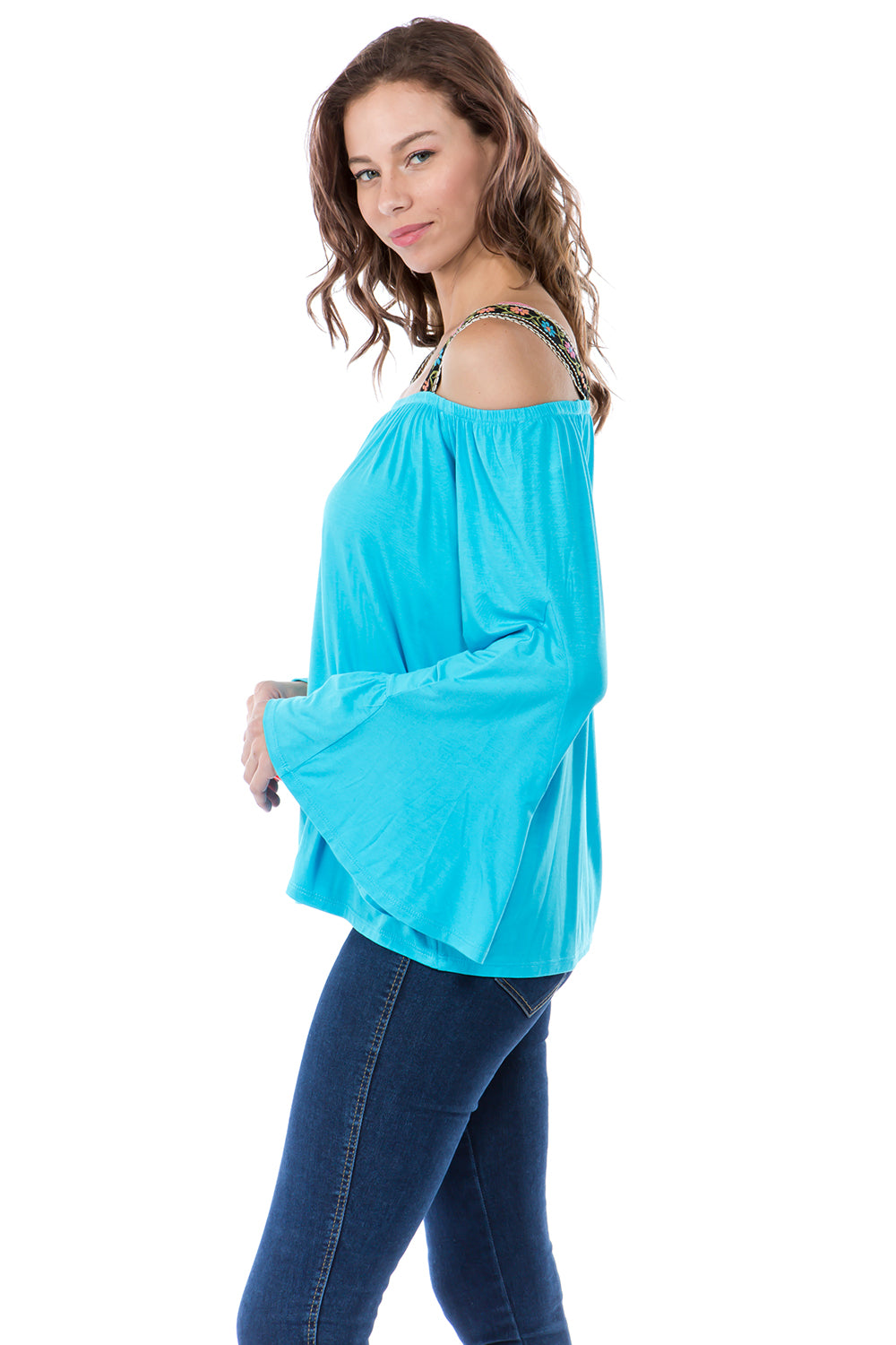 RACHEL TOP (SKY BLUE)- VT7661N