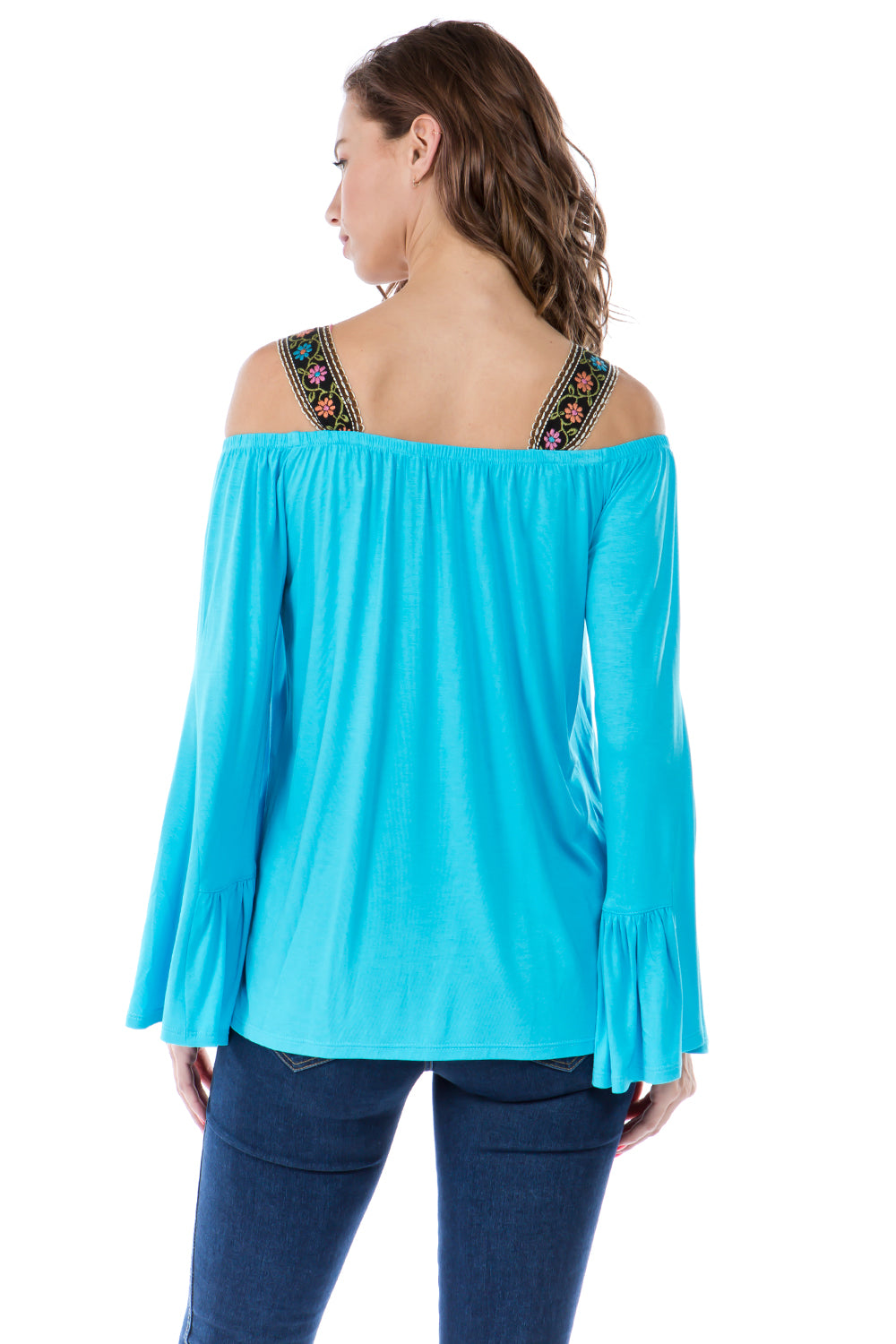 RACHEL TOP (SKY BLUE)- VT7661N