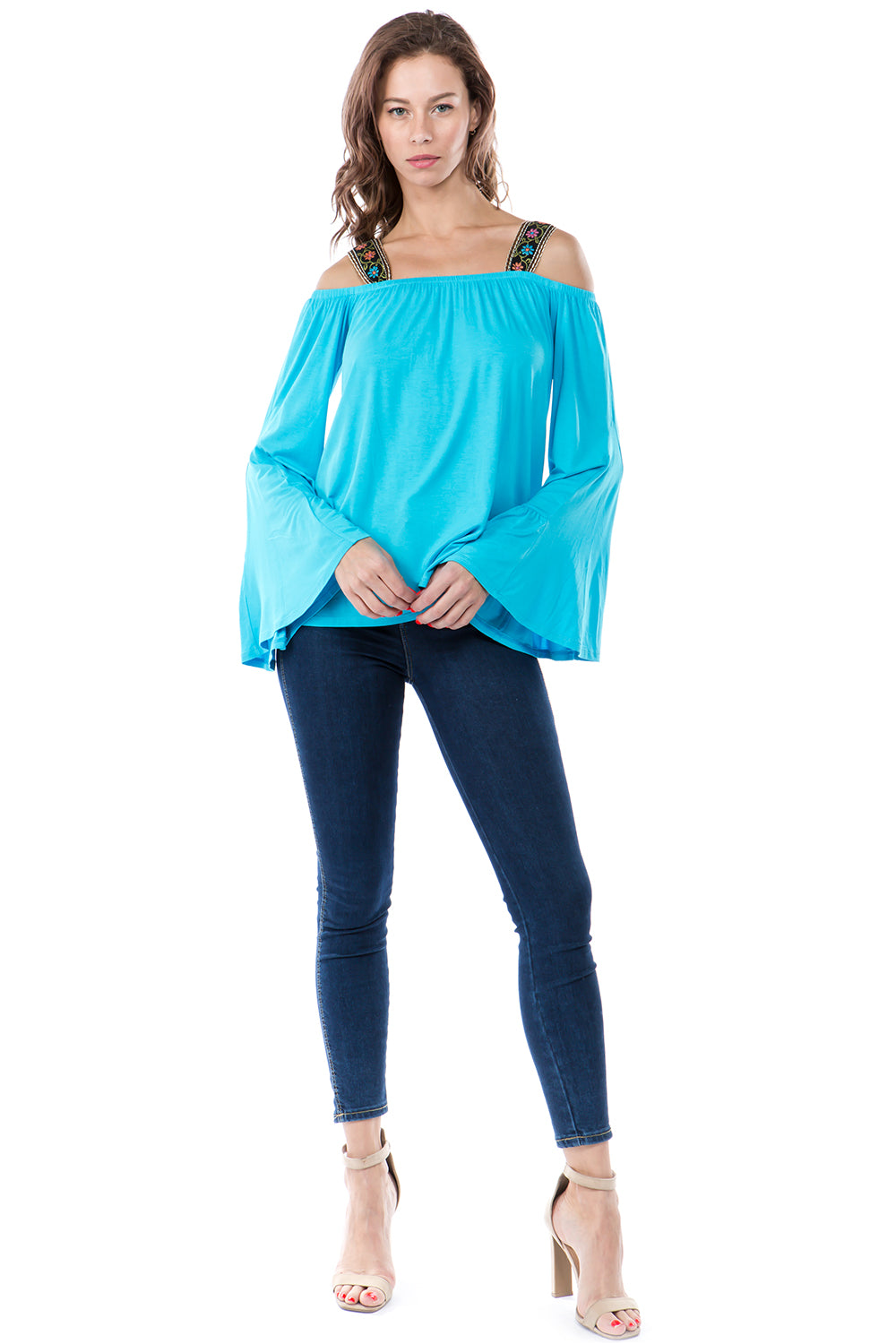 RACHEL TOP (SKY BLUE)- VT7661N