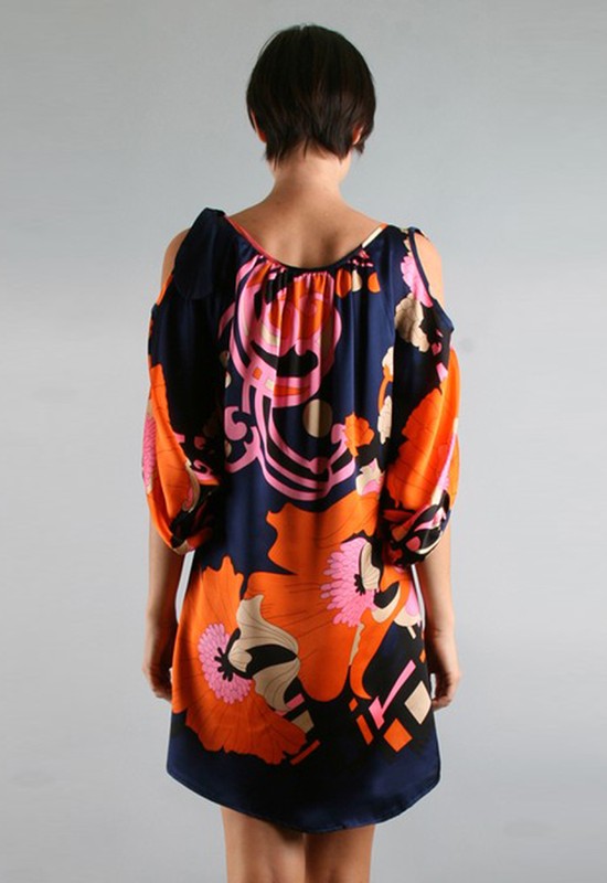 AVA SMOCK DRESS-D7654