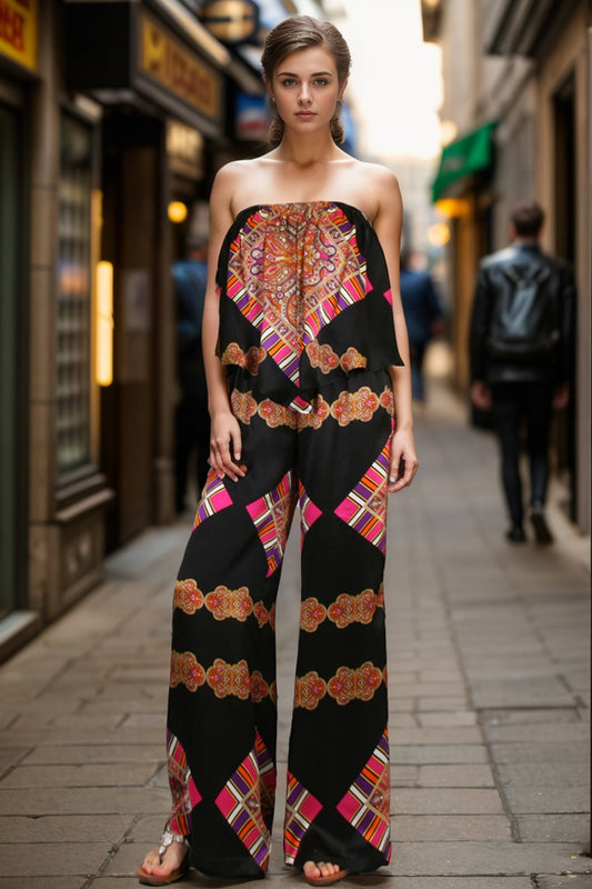 BALTHAZAR JUMPSUIT (BLACK)- D7328
