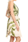 IRSIA BABYDOLL DRESS (GREEN)- VD1072