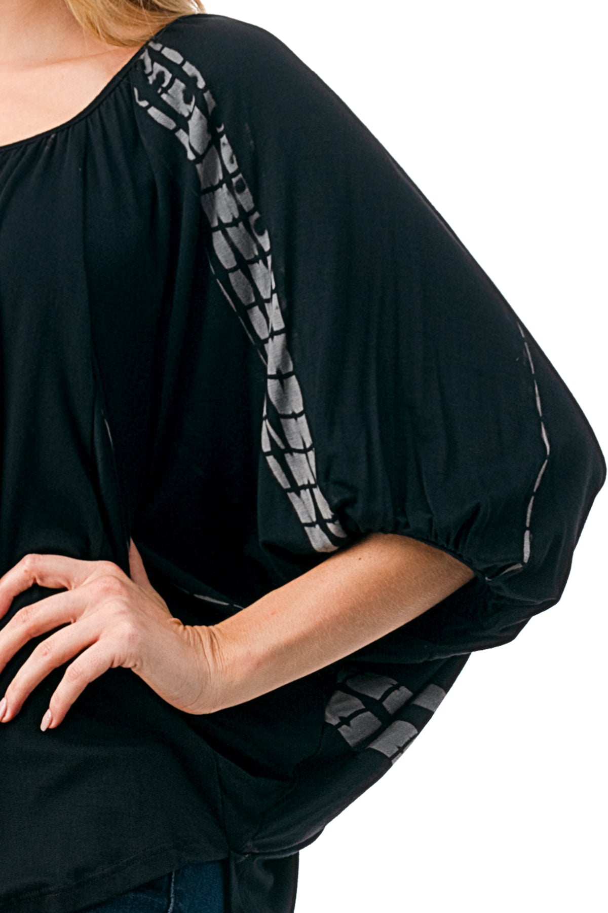 JAMES TOP (BLACK BAMBOO)-JT7150