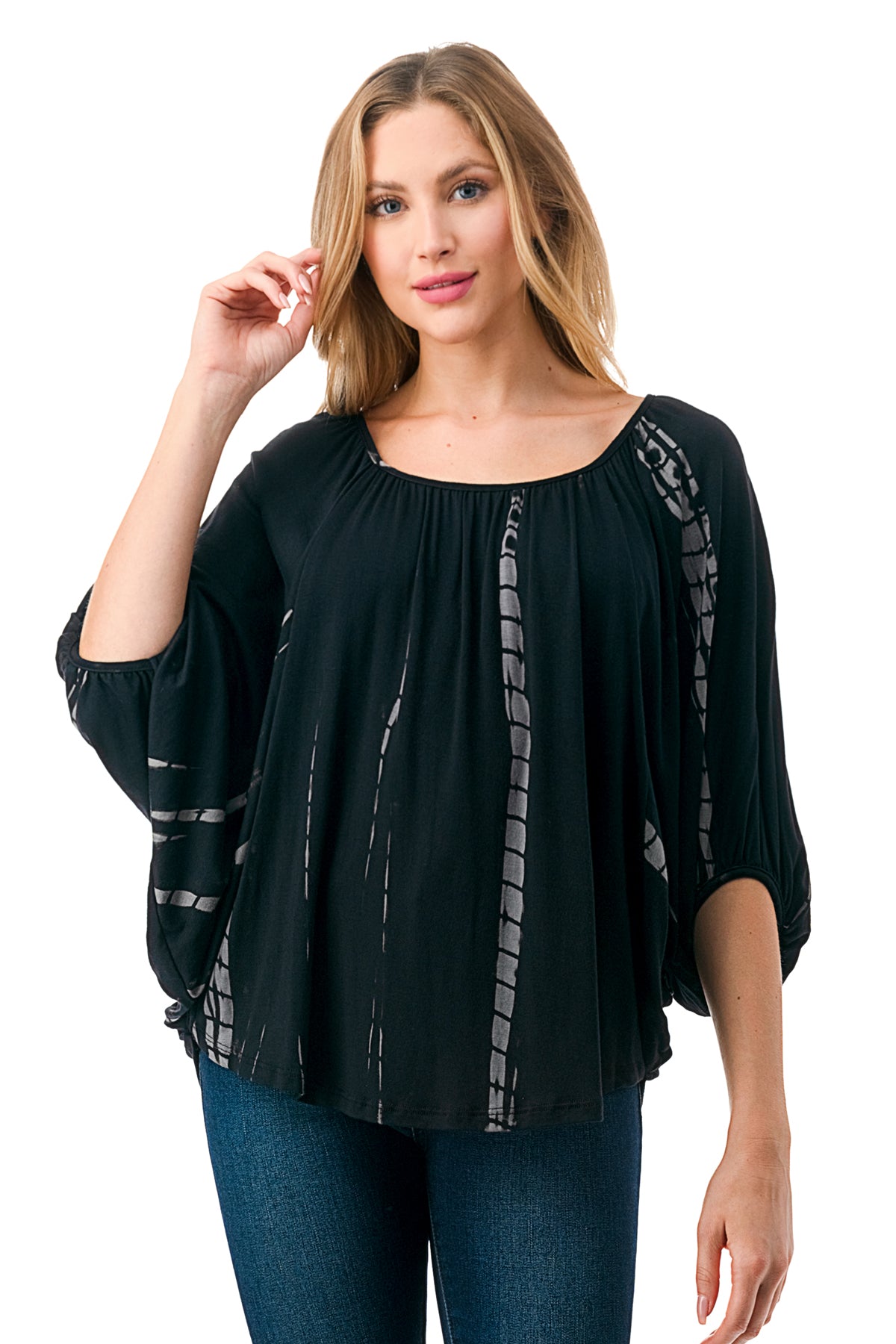 JAMES TOP (BLACK BAMBOO)-JT7150