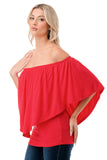MINA CONVERTIBLE TOP (DARK CORAL)-JT7463