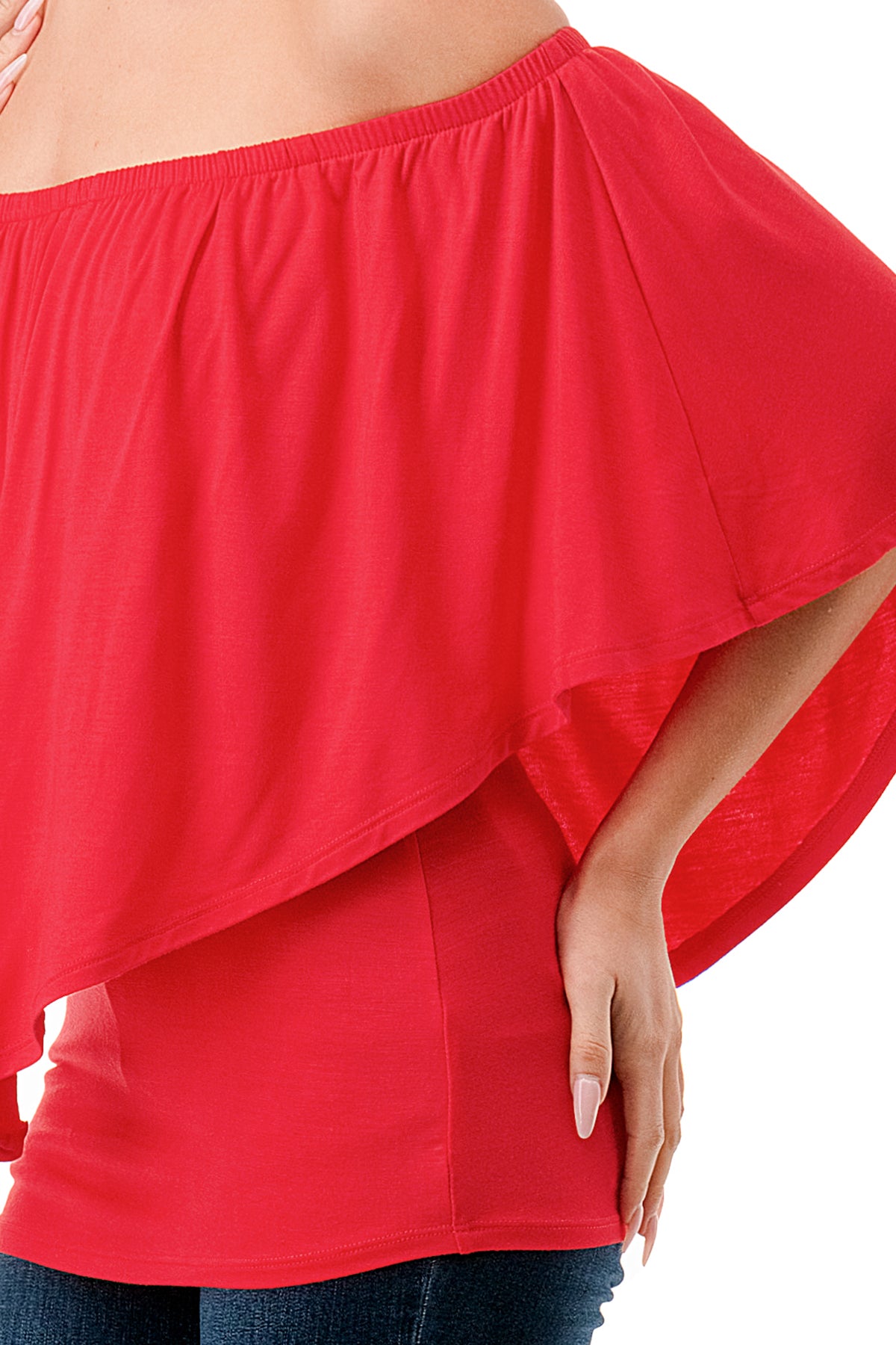 MINA CONVERTIBLE TOP (DARK CORAL)-JT7463