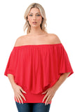 MINA CONVERTIBLE TOP (DARK CORAL)-JT7463