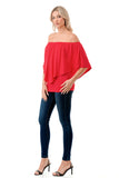 MINA CONVERTIBLE TOP (DARK CORAL)-JT7463