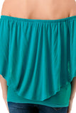 MINA CONVERTIBLE TOP (TURQUOISE GREEN)-JT7463