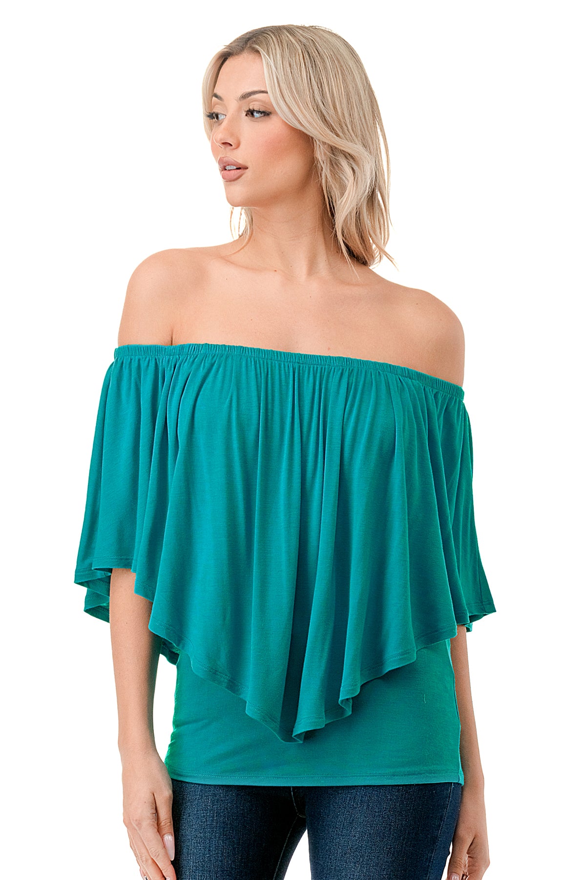 MINA CONVERTIBLE TOP (TURQUOISE GREEN)-JT7463