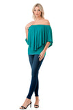 MINA CONVERTIBLE TOP (TURQUOISE GREEN)-JT7463