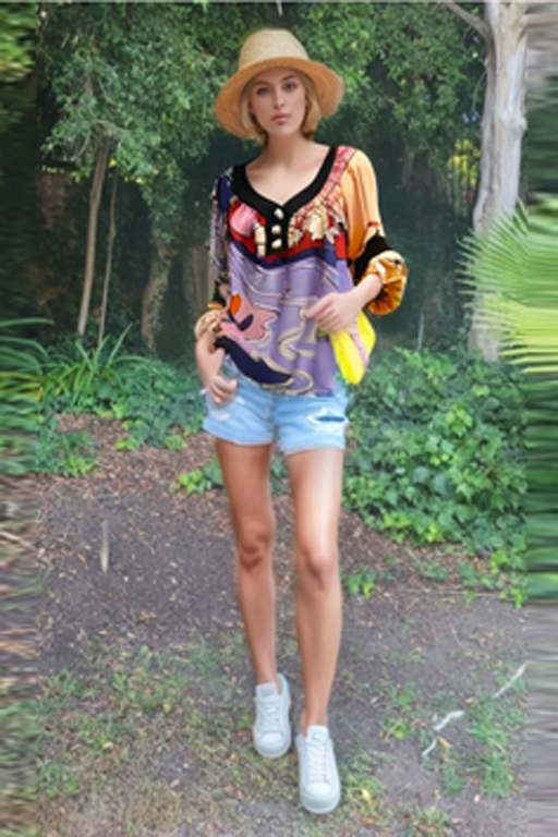 MUSHROOM TUNIC TOP (MULTI)-T5619