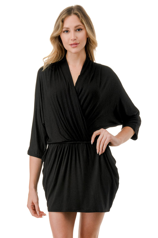 JUSTINE DRESS (BLACK) - VD2341