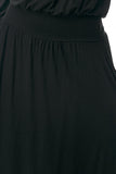 FRANCES OFF SHOULDER DRESS (BLACK)- VD3163