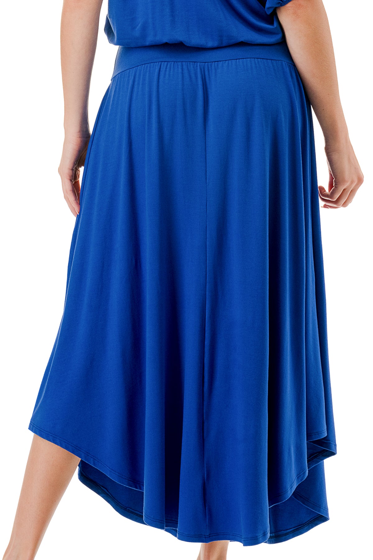 LOUISA ONE SHOULDER DRESS (ROYAL BLUE)- VD3295
