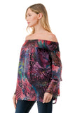 BEATRICE OFF SHOULDER TOP (FANTASY)- VT1728