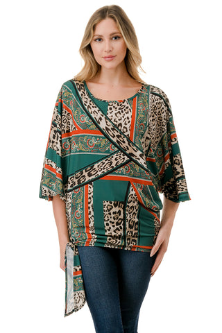 BEYONCE FRONT TIE TOP (LIVIA)- VT2407