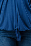 HARRIET OFF SHOULDER TOP (INDIGO)- VT2509