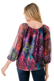 JANE FRONT KEY HOLE TOP (PANTASY)- VT3170