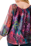 JANE FRONT KEY HOLE TOP (PANTASY)- VT3170