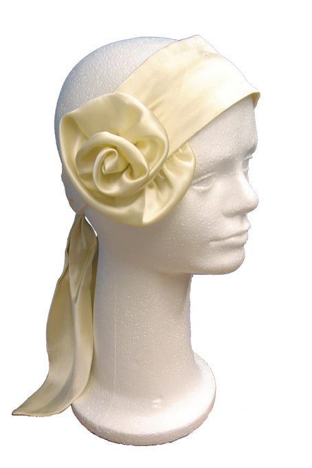 FASHION SILK HEAD BAND-HB ROSE