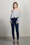 HADI OFF SHOULDER TOP (White)-CVD1729