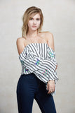 HADI OFF SHOULDER TOP (White)-CVD1729
