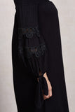 KARISSA OFF THE SHOULDER DRESS (BLACK)-VD1721