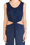 SAVANNAH JUMPSUIT (Navy)-JD8015