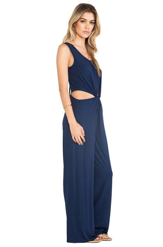 SAVANNAH JUMPSUIT (Navy)-JD8015