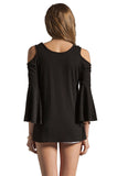 Brenda Bell Sleeve Top (BLACK) -JT7365