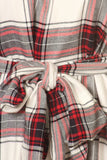 BUBBLY OFF SH DRESS (RED MULTI)-VD1855