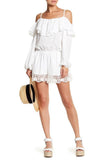 CHANTILY ROMPER (WHITE)-VR9710