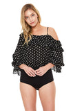 AURELIA BODYSUIT (Black)-VT2072
