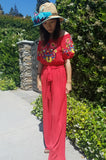 EMBROIDERED JUMPSUIT-CVD1495