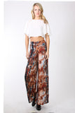 TAMARA PANTS (BROWN TIE DYE)-P9425