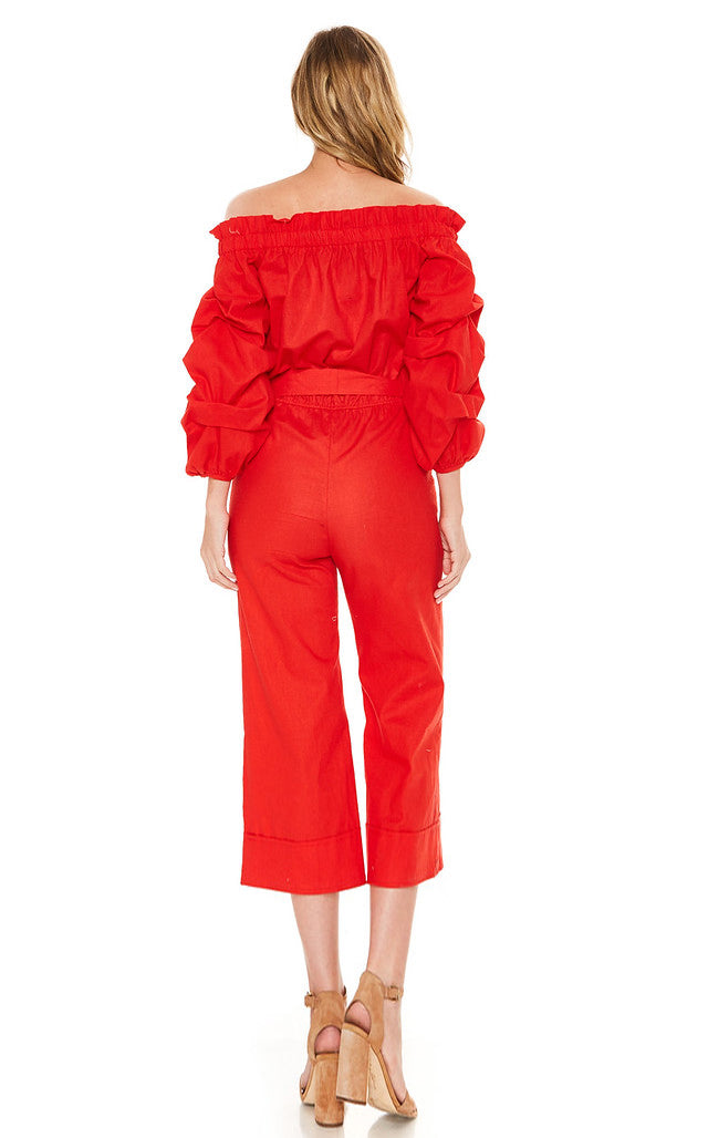 HAZEL JUMPSUIT (Red)-VD2074