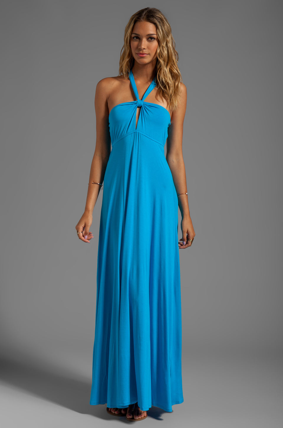 KELSEY MAXI DRESS (OCEAN BLUE)-JD8288