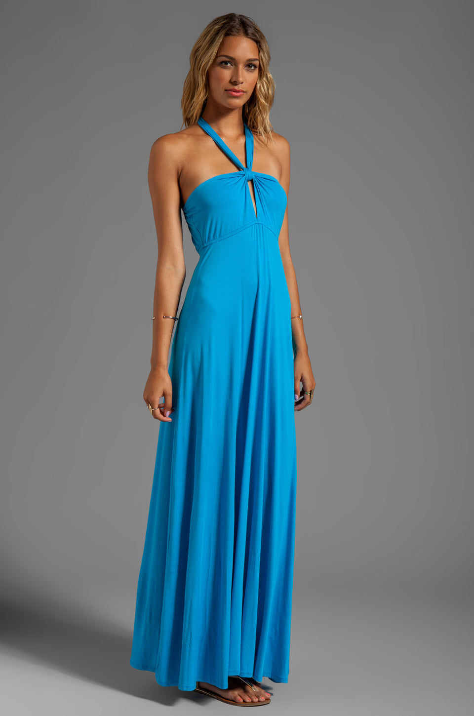 KELSEY MAXI DRESS (OCEAN BLUE)-JD8288