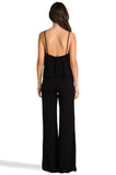 Scarlet Tie Jumpsuit (Black)-JD7702