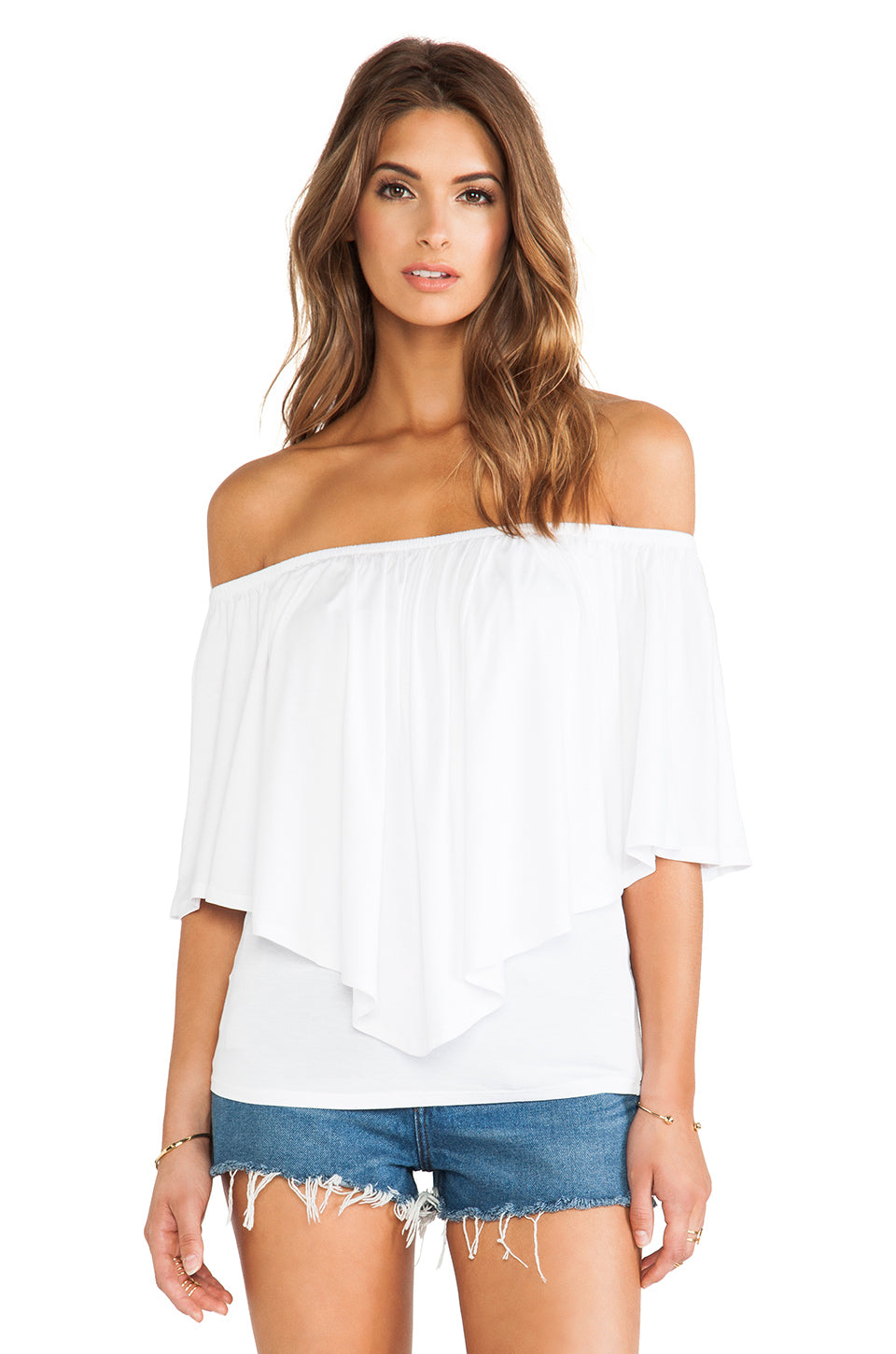 MINA CONVERTIBLE TOP (WHITE)-JT7463