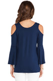 Brenda Bell Sleeve Top (Navy)-JT7365
