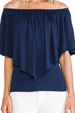 MINA CONVERTIBLE TOP (NAVY, BURGUNDY, RED)-JT7463