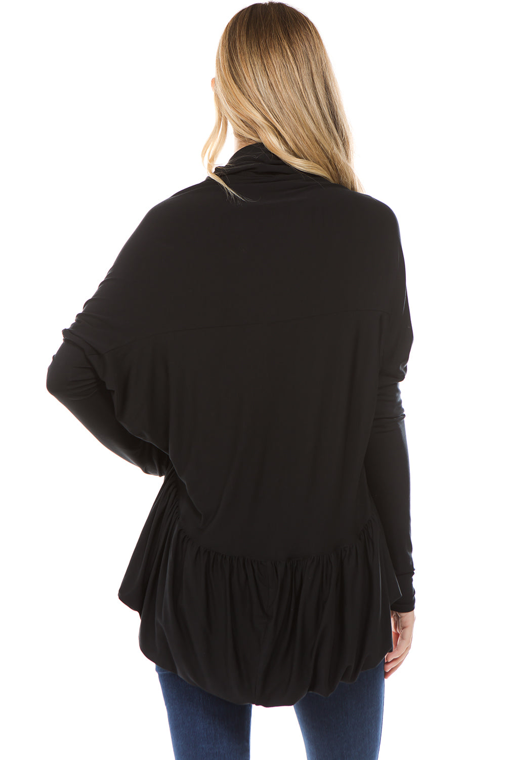 LIZ SHORT CARDIGAN(BLACK)-JT8298