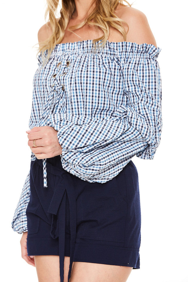 MABEL SHORT PANTS (Navy)-VP2069