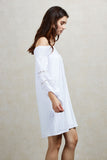 KARISSA OFF THE SHOULDER DRESS (WHITE)-VD1721