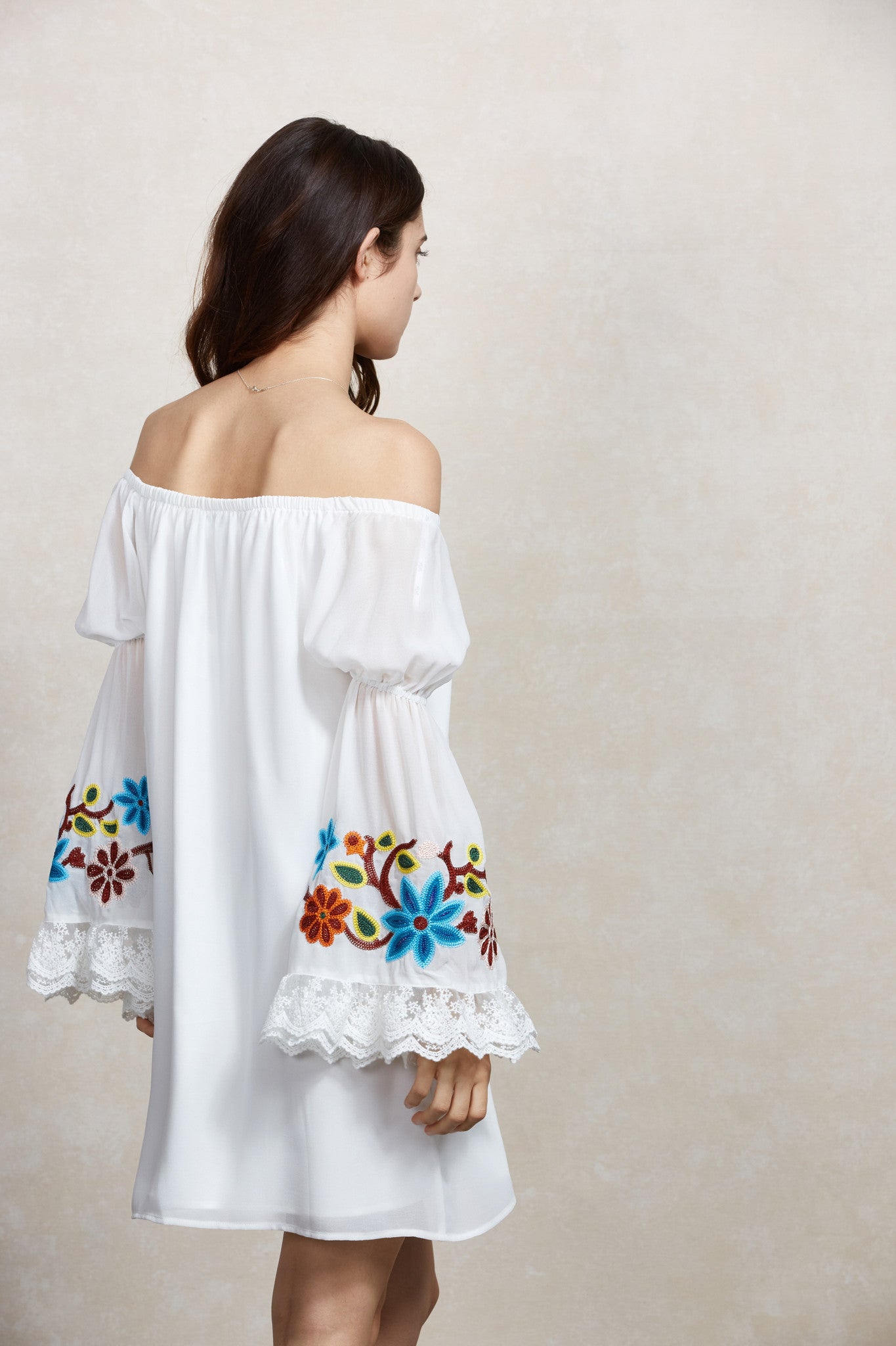MERUVINA OFF THE SHOULDER DRESS-CVD9000