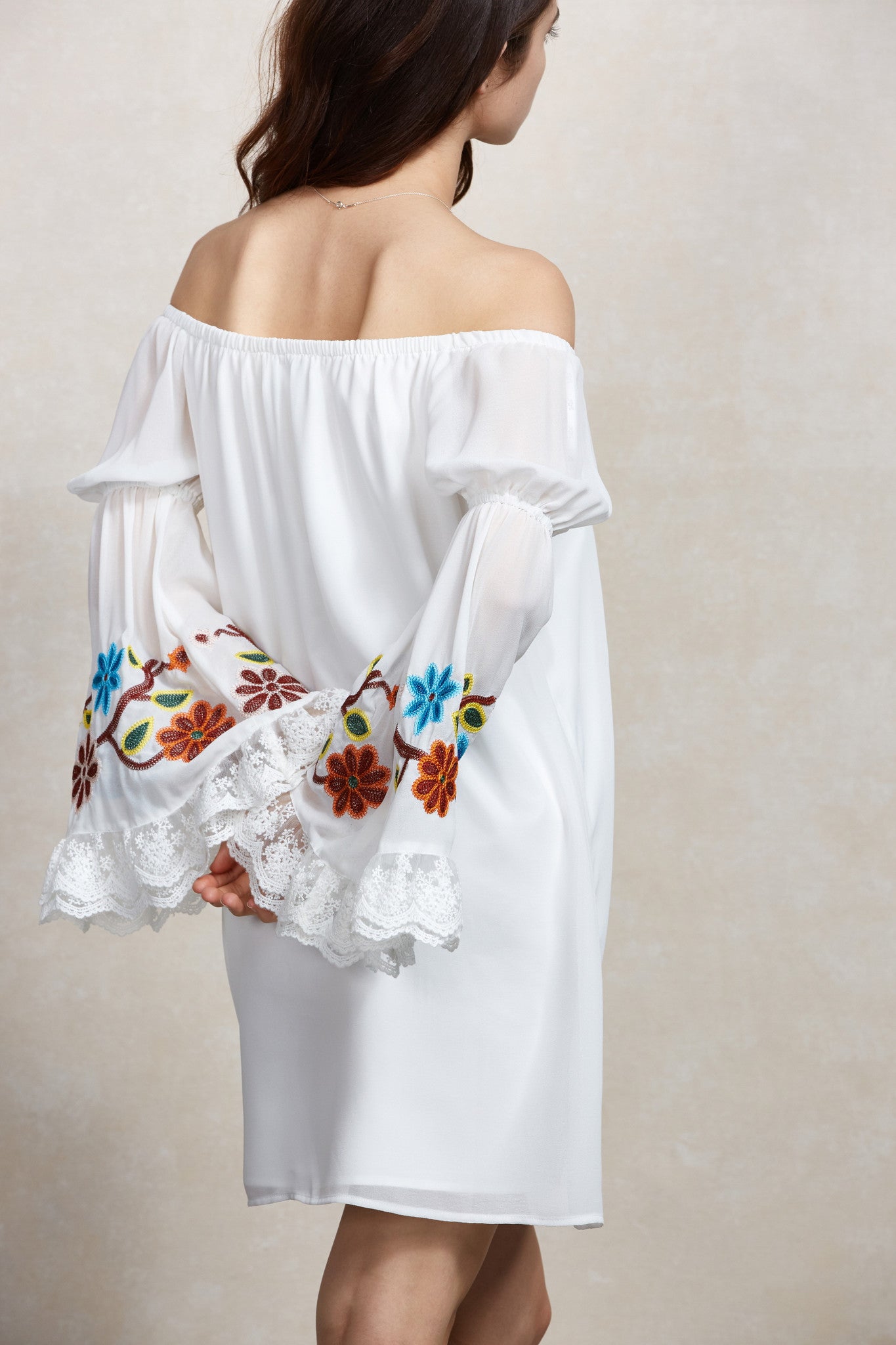 MERUVINA OFF THE SHOULDER DRESS-CVD9000