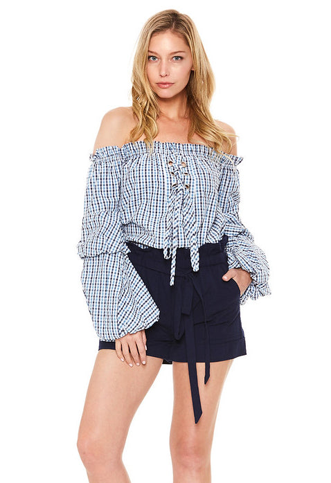 MABEL SHORT PANTS (Navy)-VP2069