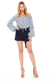 KHALEESI BODYSUIT (Blue)-VT2046